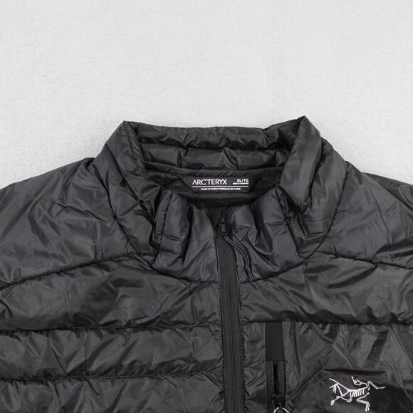 Arcteryx Vest Mens XL Black Cerium SL Sleeveless Puffer Quilted Goose Down NEW - Picture 2 of 11